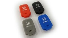 Honda Civic Fc5 - FK7 Uyumlu Yedek Parça Silikon Anahtar Kılıfı Gri