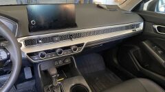 Honda Civic Uyumlu Yedek Parça 2022 Göğüslük Kaplama 2 Parça - Silver