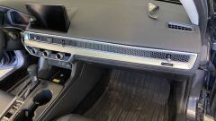 Honda Civic Uyumlu Yedek Parça 2022 Göğüslük Kaplama 2 Parça - Silver