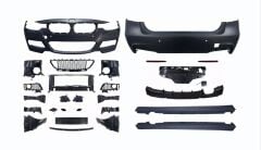 Bmw 3 Serisi F30 2012-2018 Için Uyumlu MT Body Kit(ÖN-Arka-Yan)