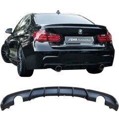 BMW F30 Uyumlu Yedek Parça M Performance Difüzör Mat Siyah