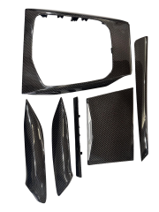 Bmw Id7 - G20/G22/G26 - Karbon Konsol Trim Seti (6 Parça) - 19/22