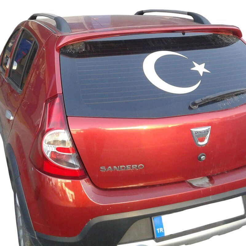 Dacia Sandero Uyumlu Yedek Parça Eski Kasa Spoiler Boyasız