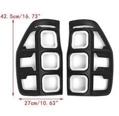 Ford Ranger Uyumlu  2015 ve Sonrası Ledli Arka Stop Çerçevesi