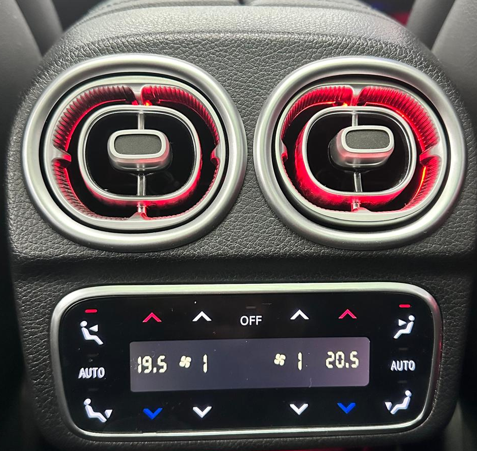 Mercedes W206/C, X254/GLC, W214/E Serisi Uyumlu Arka Dijital Klima Paneli
