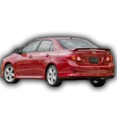 Toyota Corolla Sedan 2007-2011 Uyumlu Yedek Parça Işıklı Spoiler Boyasız