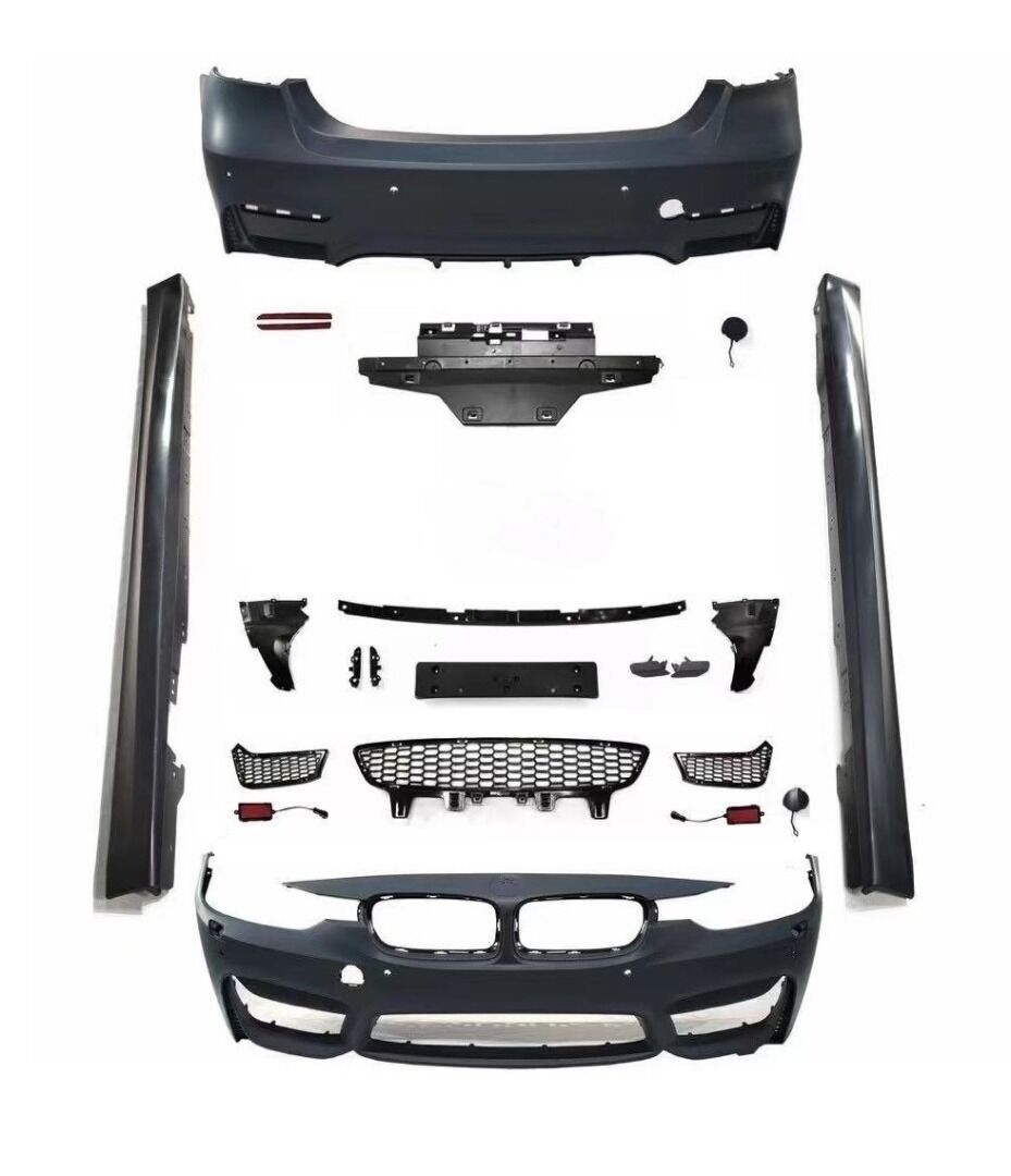 BMW 3 Serisi F30 2012+ İçin Uyumlu M3 Görünümlü Body Kit (Ön-Arka-Yan Ekler-)