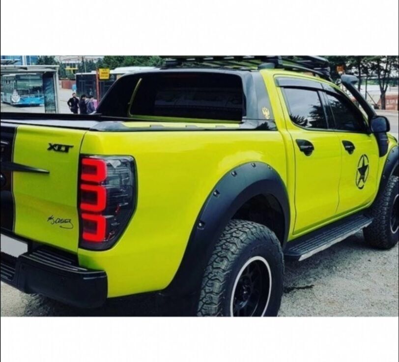 Ford Ranger  Uyumlu   2012 sonrası Arka Led Stop Kare Tip Ledli
