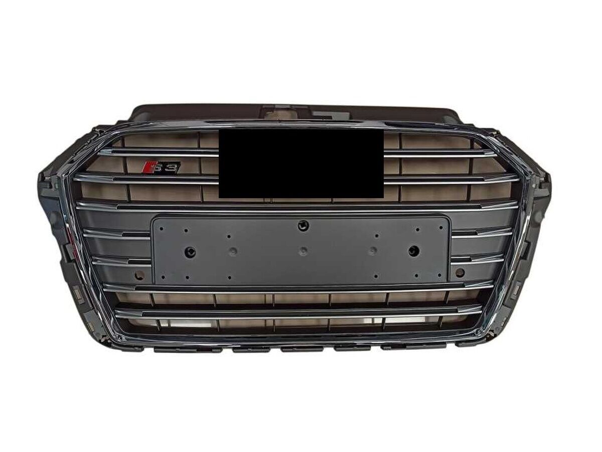 Audi A3 S3 2016-2020 Uyumlu Yedek Parça Panjur Gri