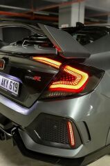 Honda Civic Fc5 Uyumlu 2016-2021 Omurga Led Stop Smoke