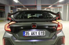 Honda Civic Fc5 Uyumlu 2016-2021 Omurga Led Stop Smoke