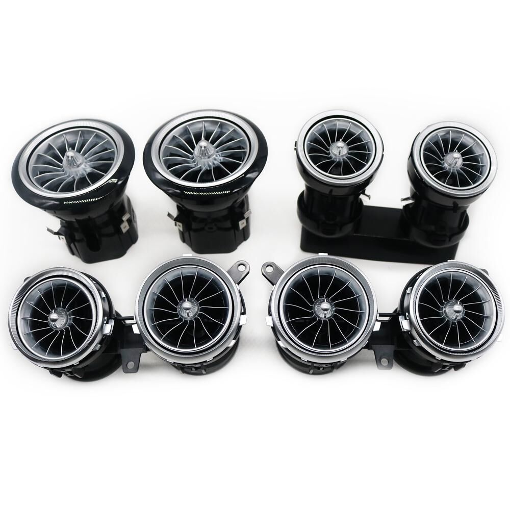 C-Class W205 14-18 64 Renk EQS Front Rear Airvent Set