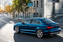 Audi A3 2017–2020 Uyumlu Krom Cam Çevirme