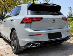 Volkswagen Golf 8 Uyumlu Yedek Parça Oettinger Spoiler Parlak Siyah