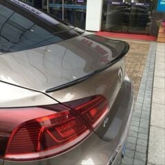 Volkswagen Passat CC 2015+ Uyumlu Yedek Parça Spoiler Parlak Siyah