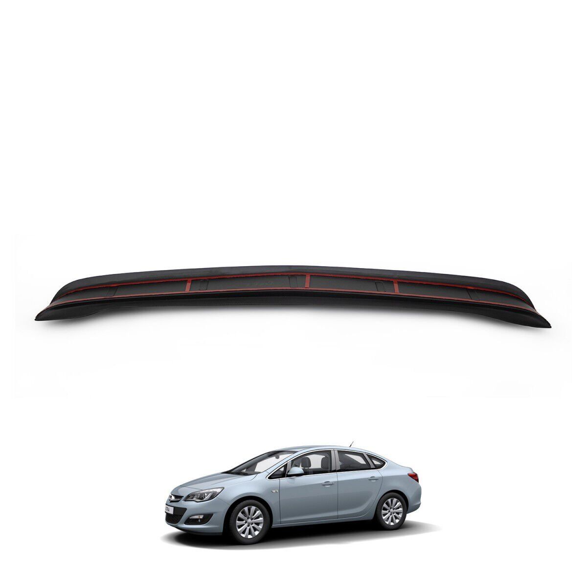 Opel Astra J 2012 - 2018 Uyumlu Arka Tampon Eşiği