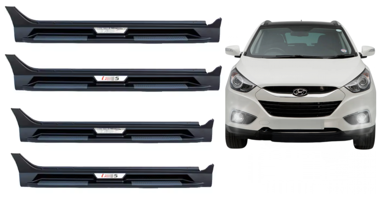 2010-2015 Hyundai ix35 Yan Basamak OEM Style Siyah