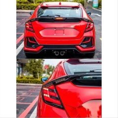 Honda Civic FK7 Uyumlu 2016-2020 HB Led Stop Smoke