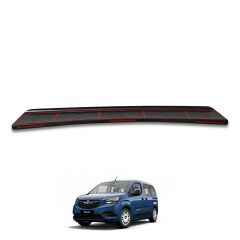 Opel Combo E 2018+ Uyumlu Yedek Parça Arka Tampon Eşiği Parlak