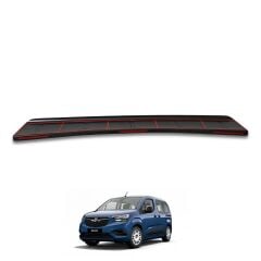 Opel Combo E 2018+ Uyumlu Arka Tampon Eşiği Parlak