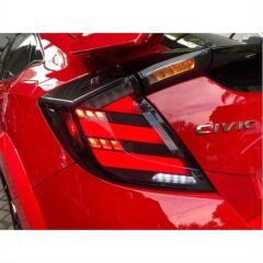 Honda Civic FK7 Uyumlu Yedek Parça 2016-2020 HB Led Stop Smoke