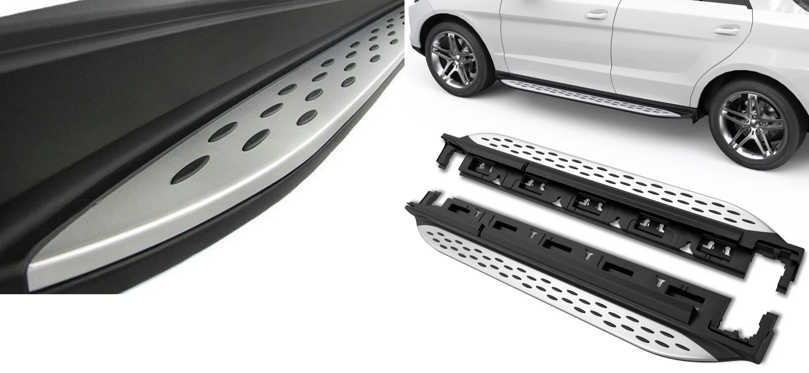 2013-2019 Mercedes GL X166 Yan Basamak Oem Style