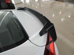 Honda Civic Fc5 Uyumlu  2016-2020 Bagaj Üstü Spoiler (Çıkıntılı Model Boyasız)
