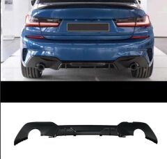 Bmw 3 Serisi G20 2019+ İçin Uyumlu Difüzör MP Piano Back