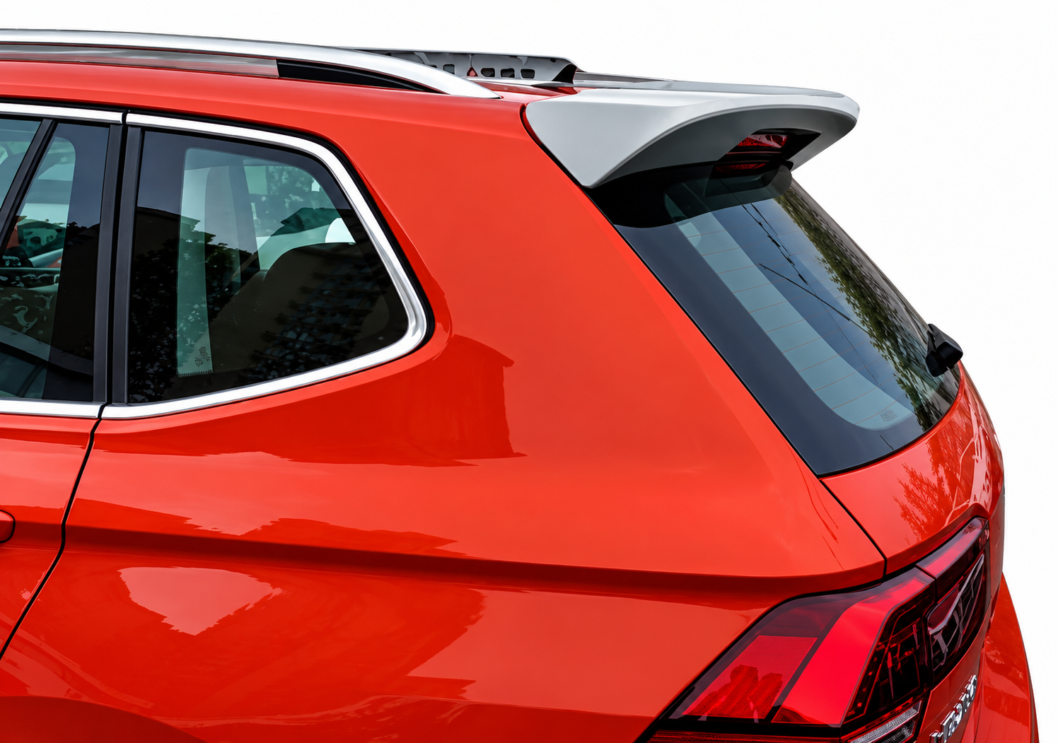 Volkswagen Tiguan Uyumlu Yedek Parça 2016+ R Line Spoiler Boyasız