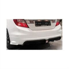 Honda Civic Fb7 Uyumlu Yedek Parça 2012-2015 RR Arka Tampon Eki Tek Çıkışlı