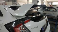 Honda Civic Fk7 Uyumlu Typer Spoiler (Boyasız)