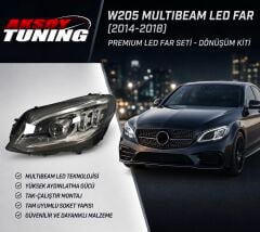 Mercedes W205 C Serisi Uyumlu Multıbeam Led Far