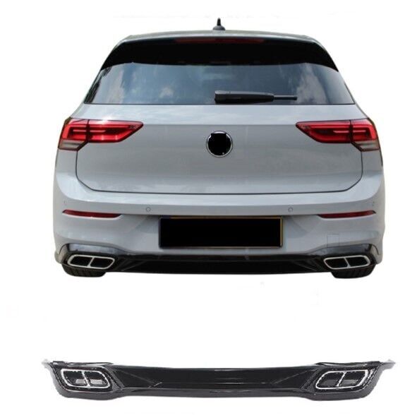 Volkswagen Golf 8 R-Line Uyumlu Yedek Parça Difüzör (Life -Style-Impressıon)