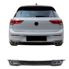 Volkswagen Golf 8 R-Line Uyumlu  Difüzör (Life -Style-Impressıon)