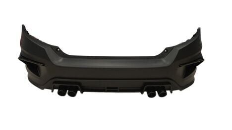 Honda Civic Fc5 Uyumlu Yedek Parça 2016-2020 Concept Model Arka Tampon Ek Piano Black Detaylı