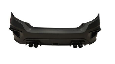 Honda Civic Fc5 Uyumlu  2016-2020 Concept Model Arka Tampon Ek Piano Black Detaylı