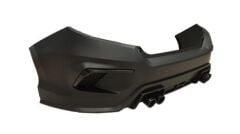 Honda Civic Fc5 Uyumlu  2016-2020 Concept Model Arka Tampon Ek Piano Black Detaylı