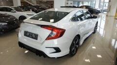Honda Civic Fc5 Uyumlu  2016-2020 Concept Model Arka Tampon Ek Piano Black Detaylı