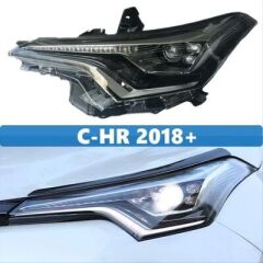 Toyota C-HR 2018+ Uyumlu Yedek Parça Animasyonlu Led Far