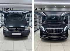 W639 2006-2014 uyumlu W447 Facelift Dönüşüm Maybach Body Kit Seti