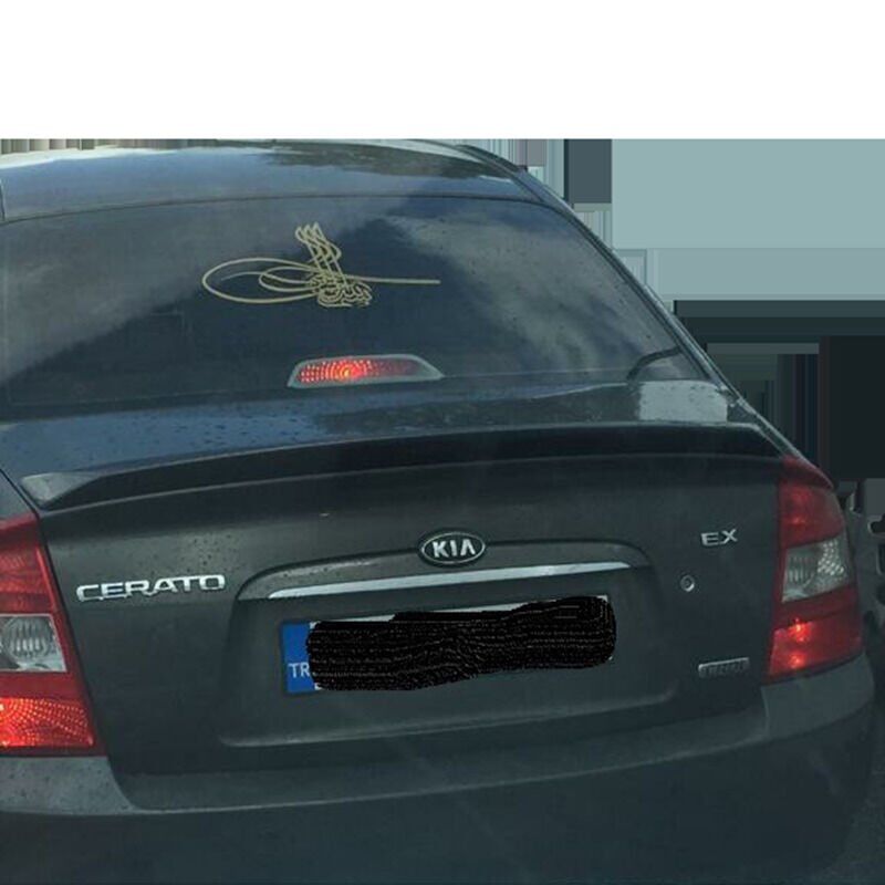 Kia Cerato Eski Kasa Uyumlu Yedek Parça Spoiler Boyalı