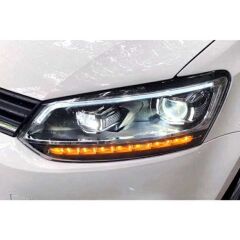 Volkswagen Polo Uyumlu Yedek Parça 2010-2017 Led Far Full Led