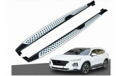 Hyundai IX45 2019+ Uyumlu Yedek Parça Bmw Görünümlü Yan Basamak