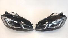 Volkswagen Golf 7.5 İçin Uyumlu Yedek Parça  J Far Silver Full Led