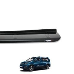 Peugeot Rifter 2019 - Uyumlu Yedek Parça Arka Tampon Eşiği Koruma Parlak