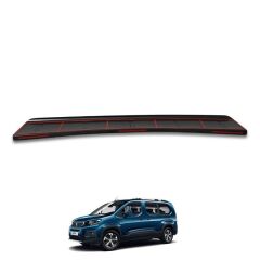 Peugeot Rifter 2019 - Uyumlu Yedek Parça Arka Tampon Eşiği Koruma Parlak