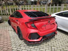 Honda Civic Fc5 Uyumlu 2016-2020 Turbo SI Spoiler Işıklı (Boyasız)