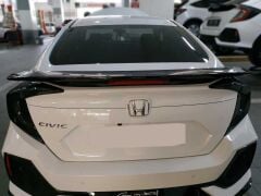 Honda Civic Fc5 Uyumlu Yedek Parça 2016-2020 Turbo SI Spoiler Işıklı (Boyasız)