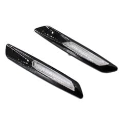 Bmw E60 E90 Uyumlu Siyah Çamurluk Led Sinyal