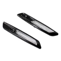 Bmw E60 E90 Uyumlu Yedek Parça Siyah Çamurluk Led Sinyal